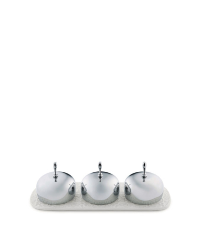 Marmeladset med tre skålar, Dressed - Alessi