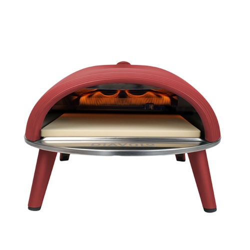 Pizzaugn Diavolo, Gaseldad, Röd - Delivita