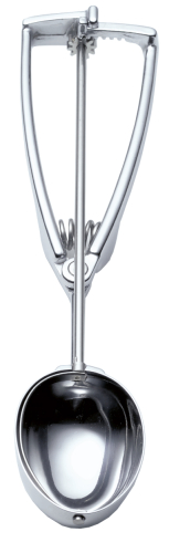 Mosskopa / Portioneringsskopa Modell CO, Oval - Stöckel