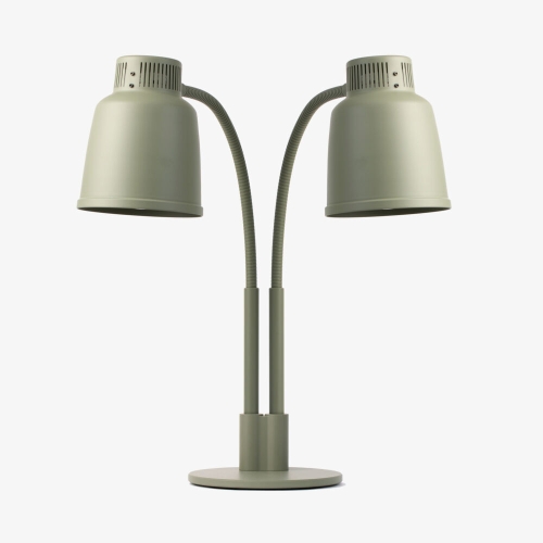 Dubbel Fristående Värmelampa LPF, Cement Grey - Stayhot
