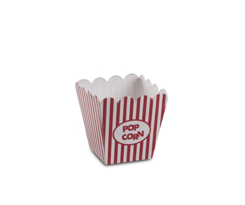 Popcornbägare, mini, 100 pack - 100% Chef