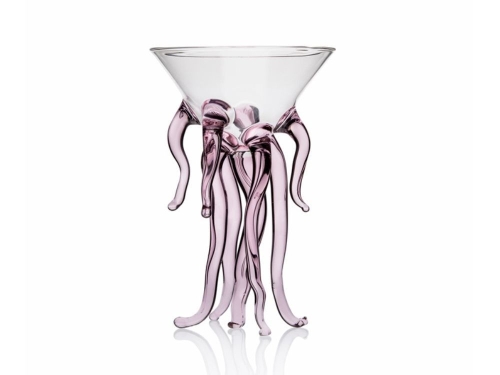 Glasbägare, Medusa, Rosa, 20 cl - 100% Chef
