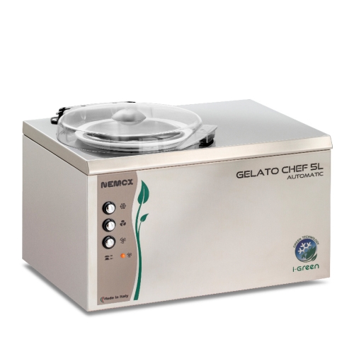 Glassmaskin Gelato Chef 5L Auto I-Green - Nemox