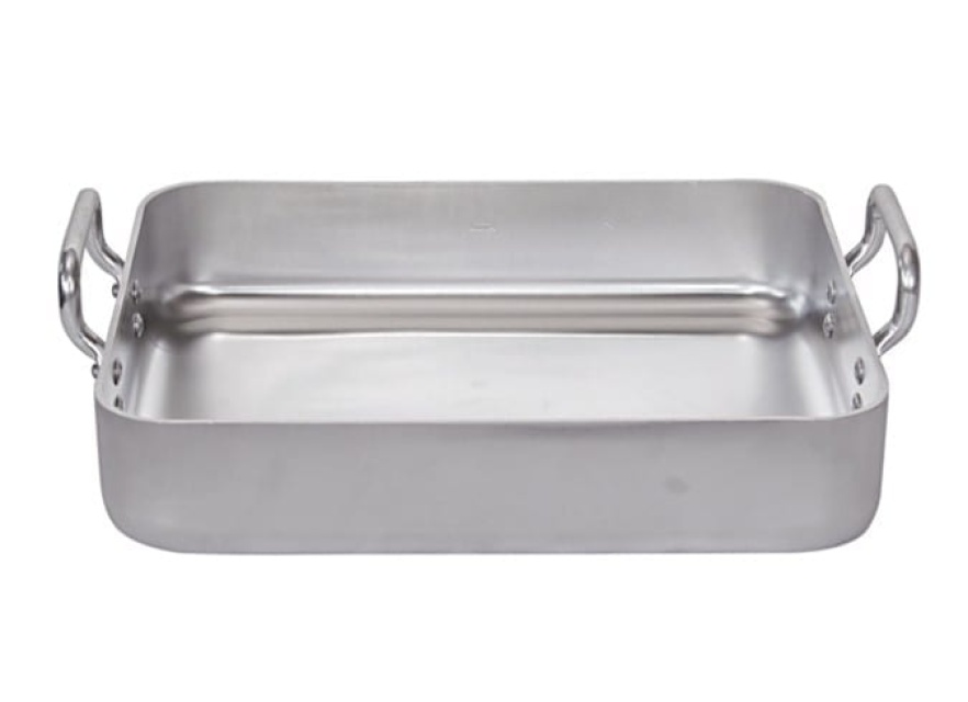 Ugnspanna i extra tjock (4 mm) aluminium, 40x32x9 cm - de Buyer