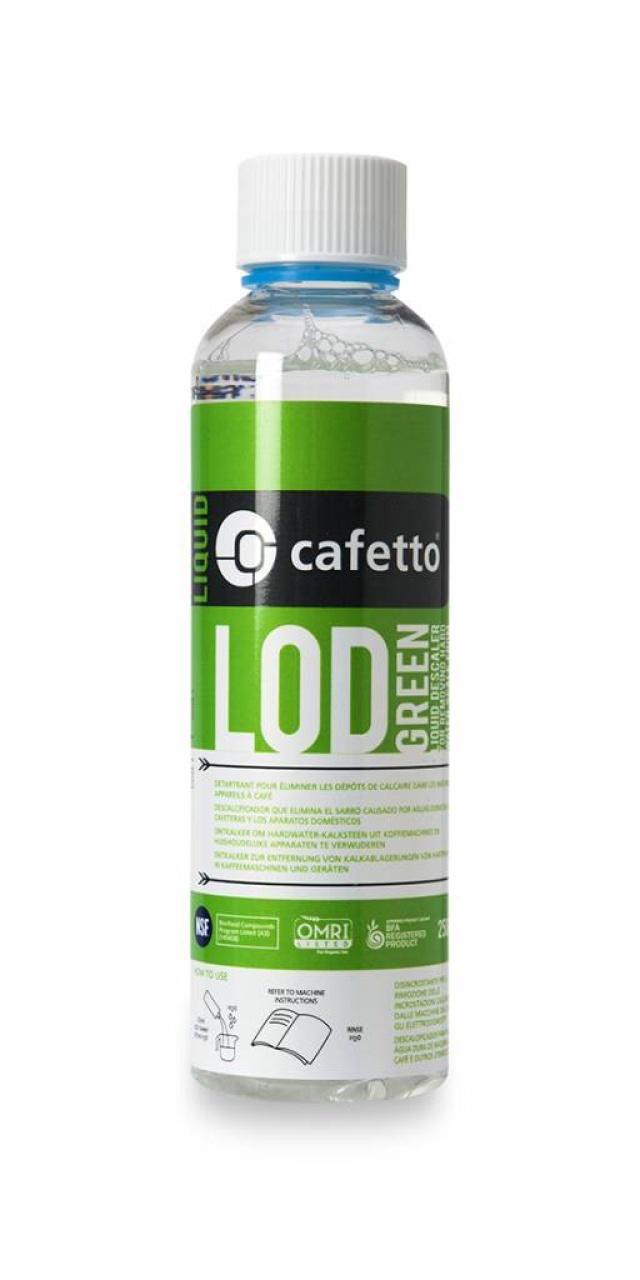 LOD Avkalkningsmedel till Espressomaskin 250ml - Cafetto