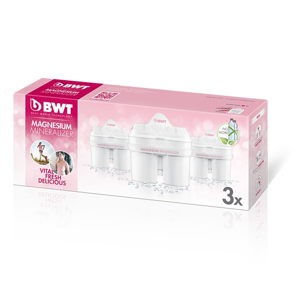 3-pack refill filter med Magnesium-Teknologi - BWT