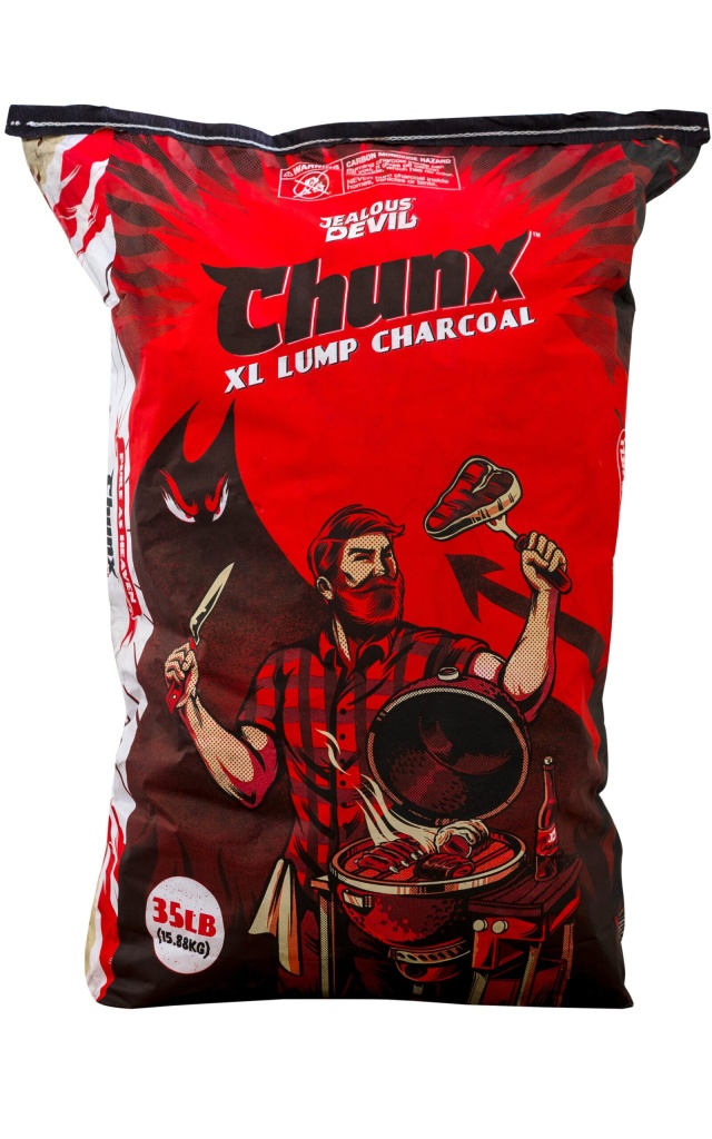 Grillkol, Chunx XL - Hardwood Lump Charcoal, 15,88kg - Jealous Devil