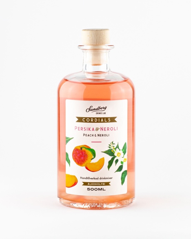 Cordials, Persika & Neroli - Sandberg Drinks Lab