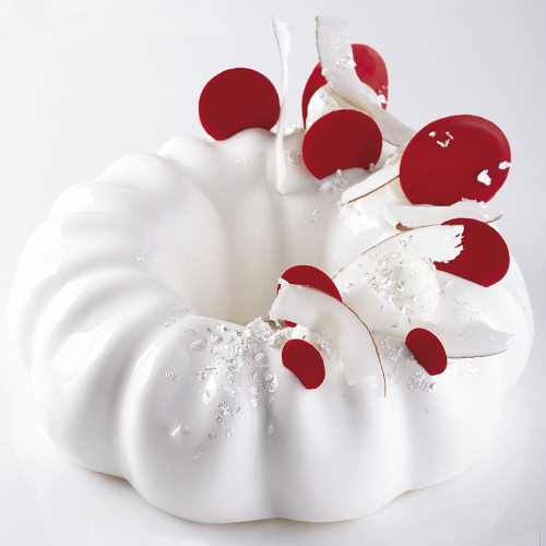 Tårtform i silikon 3D Cake, KE018, Queen, ø18cm - Pavoni