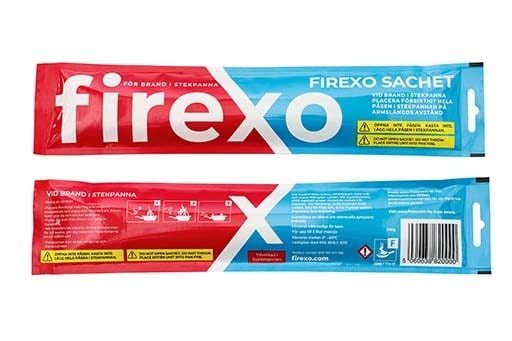 Sachet, Brandsläckarpåse - Firexo