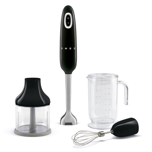Stavmixer med tillbehörskit, Svart - Smeg