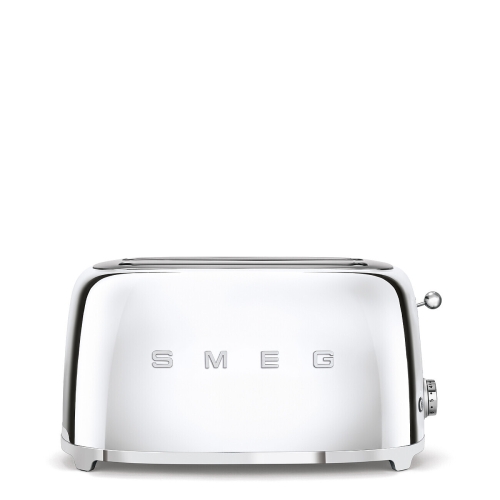 Brödrost, 4 skivor, Långa fack - Smeg - Rostfritt Stål