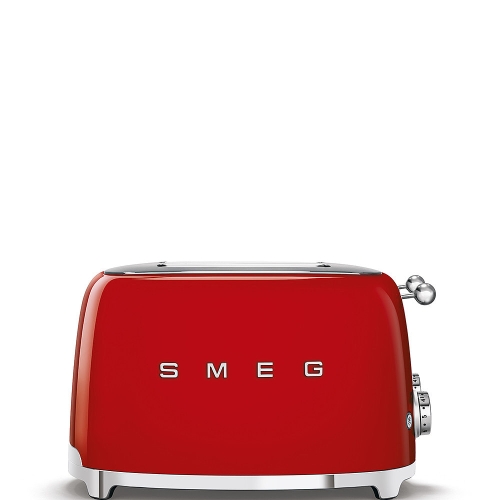 Brödrost, 4 skivor, Röd - Smeg