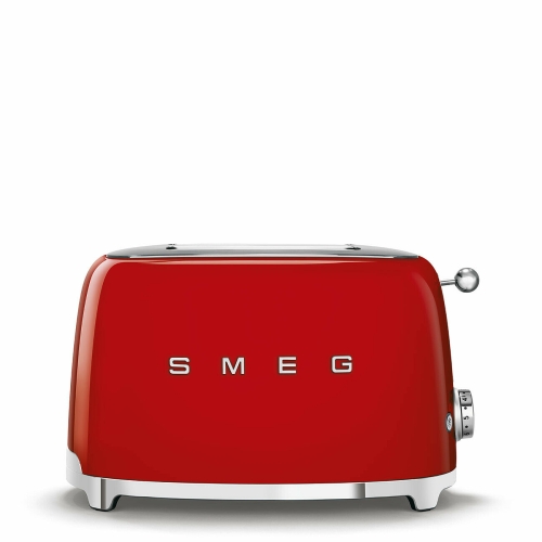 Brödrost, 2 skivor, Röd - Smeg