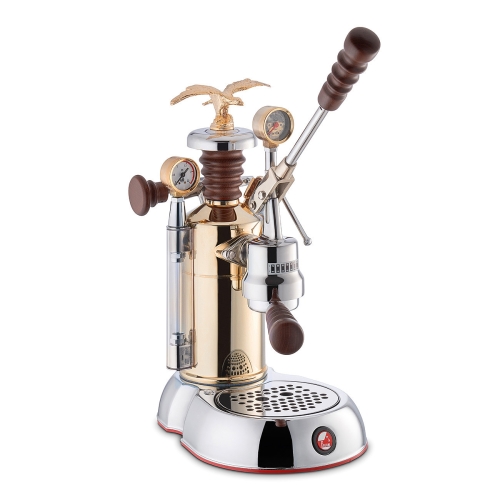 Retro Manuell Espressomaskin, Esperto Competente, Guld - La Pavoni