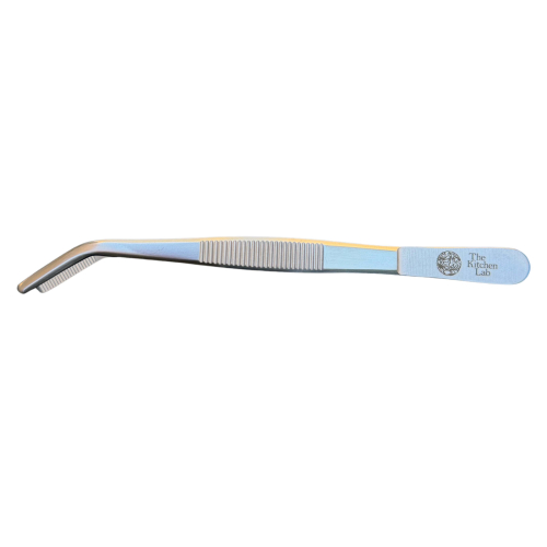 Pincett, vinklad, 14 cm, silver - The Kitchen Lab