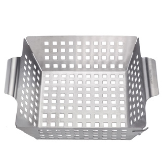 Perforerad grillkorg i rostfritt stål, 21,5 x 26,5 cm - Westmark
