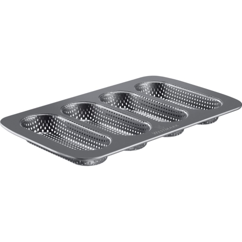 Perforerad bakform till minibaguetter, non-stick - Westmark