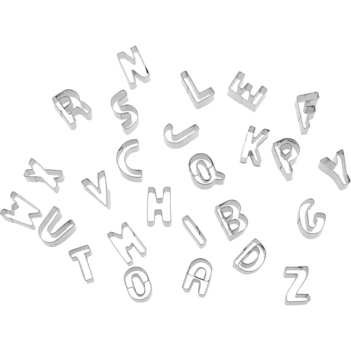 Pepparkaksform, Bokstäver A-Z - Westmark