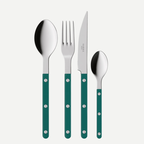 Bestickset, 24 delar, Bistrot, Aquamarine - Sabre Paris