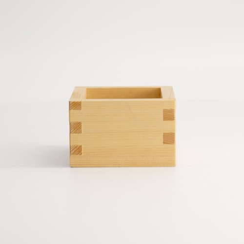 Masu, sake-kopp i trä, 8 x 8 cm