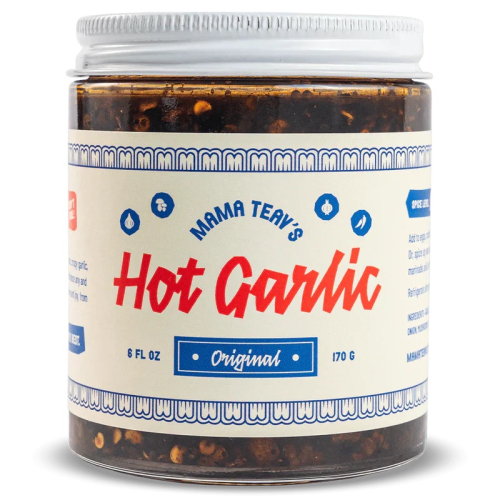Hot Garlic Chili crisp, 170 g - Mama Teav's
