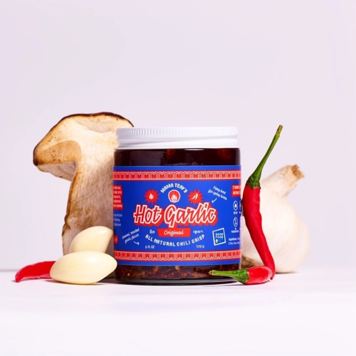 Hot Garlic Chili crisp, 170 g - Mama Teav's