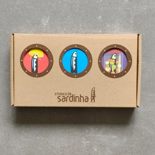 Sardiner 3-pack, Blandade sorter - Sardinha