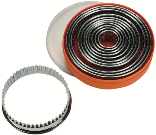 Vågiga utstickare, set med 12 delar - Schneider