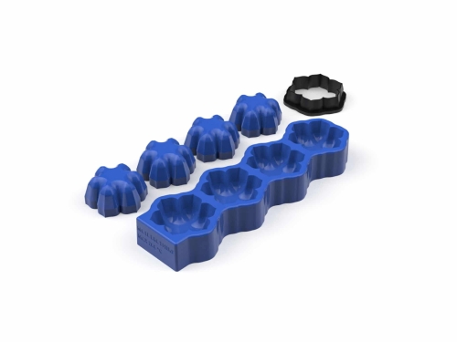 Silikonform, Flora Tartelette Mold - Moldbrothers