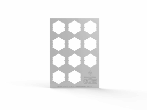 Schablonark, Flora Tartelette Stencil - Moldbrothers