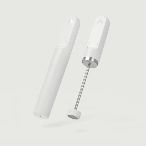 Mjölkskummare, NanoFoamer Lithium, vit - Subminimal
