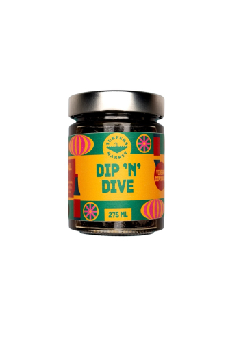 Dip 'n' Dive, dippsås med svart vinäger, 275 ml - Surfers