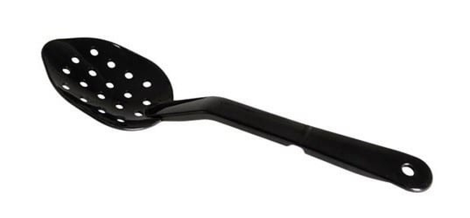 Plastsked perforerad 28 cm, svart - Patina i gruppen Matlagning / Köksredskap / Slevar & skedar hos KitchenLab (1069-10354)