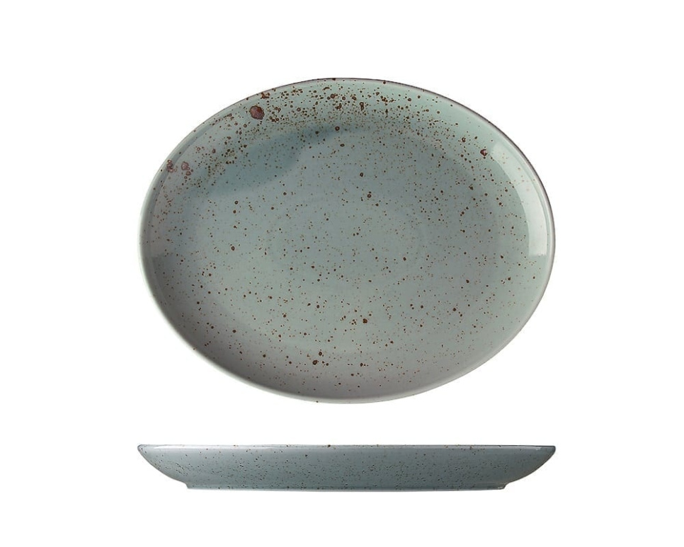 Oval tallrik 28 cm, Lifestyle Rainforest - Lilien i gruppen Dukning / Tallrikar, Skålar & Fat / Tallrikar hos KitchenLab (1069-16011)