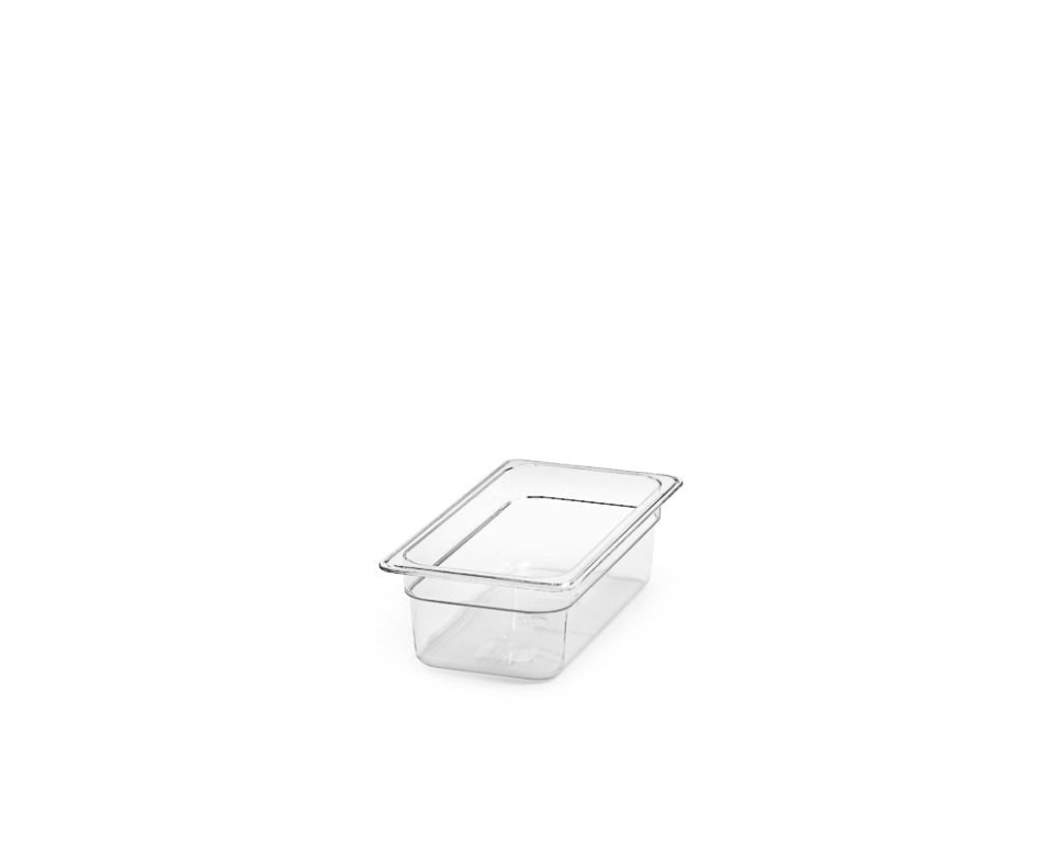 Plastkantin GN 1/3 transparent - Patina i gruppen Matlagning / Formar & Kantiner / Kantiner / Plastkantiner hos The Kitchen Lab (1069-17519)