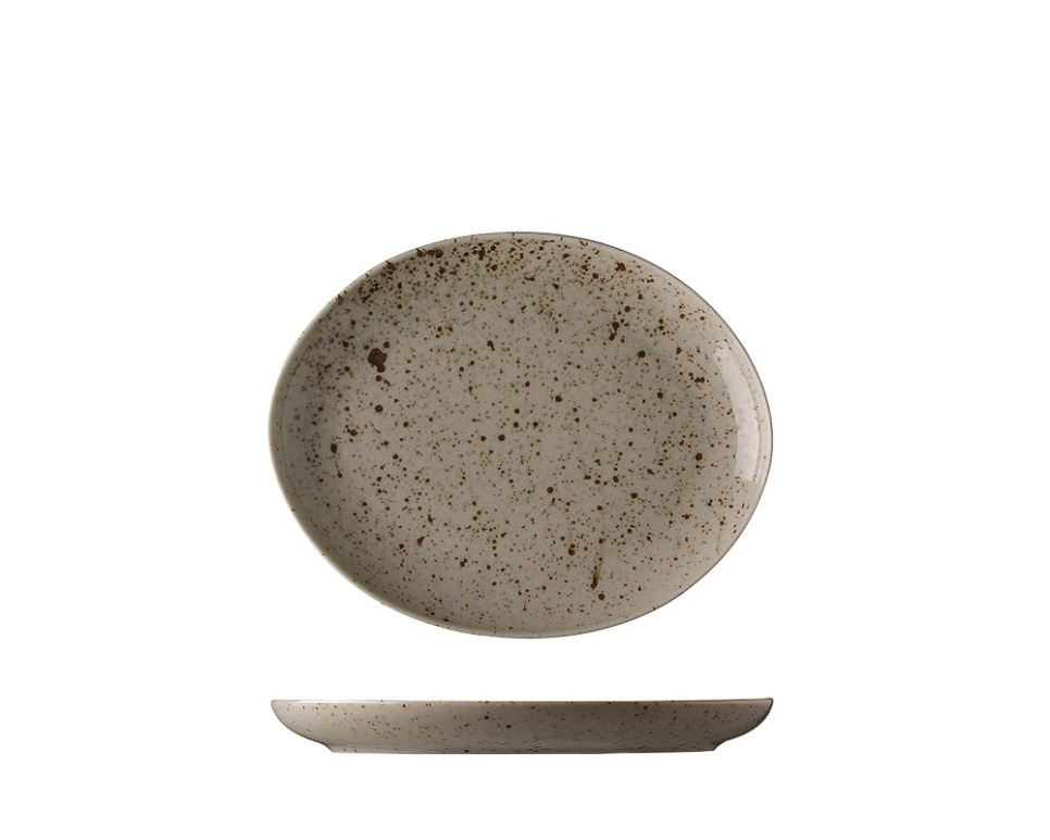 Oval tallrik 20 cm, Lifestyle Natural - Lilien i gruppen Dukning / Tallrikar, Skålar & Fat / Tallrikar hos The Kitchen Lab (1069-20384)