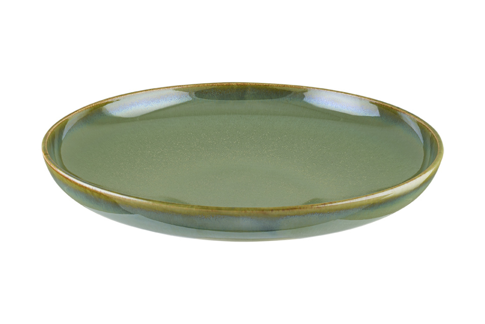 Hygge Tallrik, djup D25cm, Sage - Bonna i gruppen Dukning / Tallrikar, Skålar & Fat / Tallrikar hos The Kitchen Lab (1069-26073)