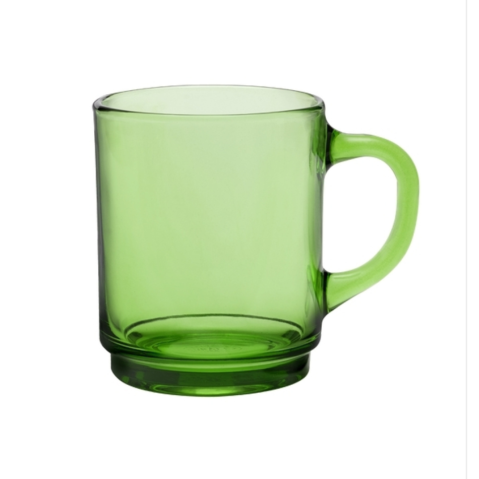 Mugg i glas 25 cl, Versailles Grön - Duralex i gruppen Dukning / Koppar & Muggar hos The Kitchen Lab (1069-29223)