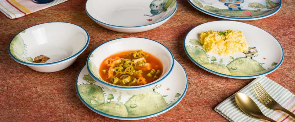 Tallrik 25 cm, Minimeals - Bonna