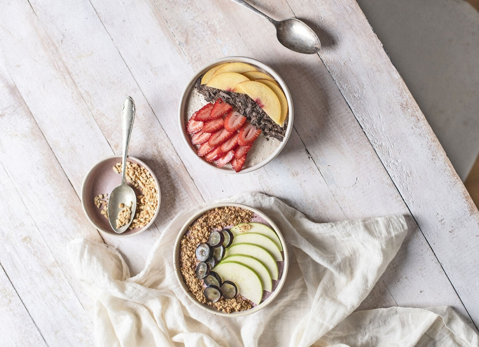 Djup tallrik 22 cm, Pink Pott - Bonna