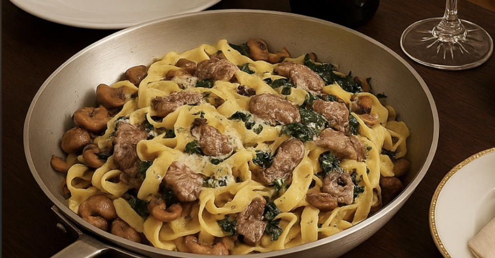 Stekpanna i aluminium, induktionsbotten - Agnelli