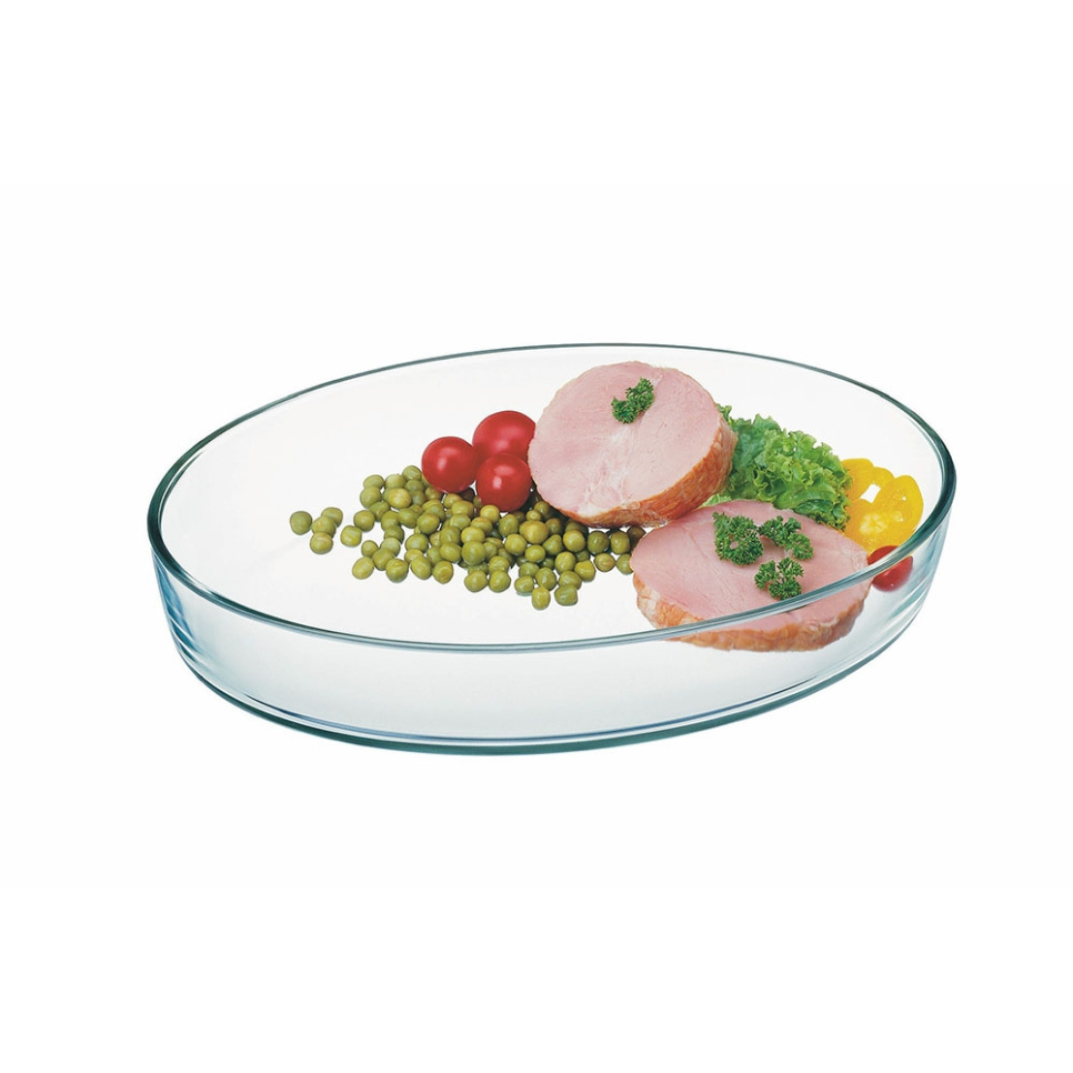 Oval Ugnsform i glas, 40 x 27 cm - Simax i gruppen Matlagning / Formar & Kantiner / Ugnsformar hos KitchenLab (1069-31777)