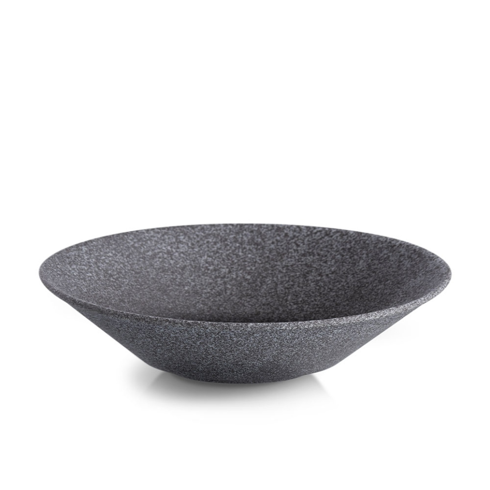 Djup Tallrik Raw no 4, 27 cm, Mörkgrå - Benedikt i gruppen Dukning / Tallrikar, Skålar & Fat / Tallrikar hos KitchenLab (1069-31783)