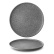 Tallrik Hazy no 4, Halvglaserad, 26 cm, Mörkgrå - Benedikt