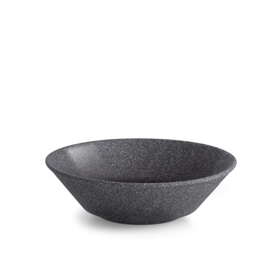 Skål Hazy no 4, Halvglaserad, 20 cm, Mörkgrå - Benedikt i gruppen Dukning / Tallrikar, Skålar & Fat / Skålar hos The Kitchen Lab (1069-31801)