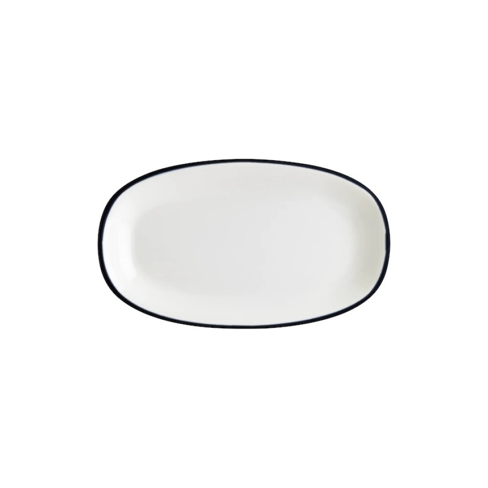 Fat 15 x 8,5 cm, Gourmet Linea Black - Bonna i gruppen Dukning / Tallrikar, Skålar & Fat / Fat hos The Kitchen Lab (1069-31835)