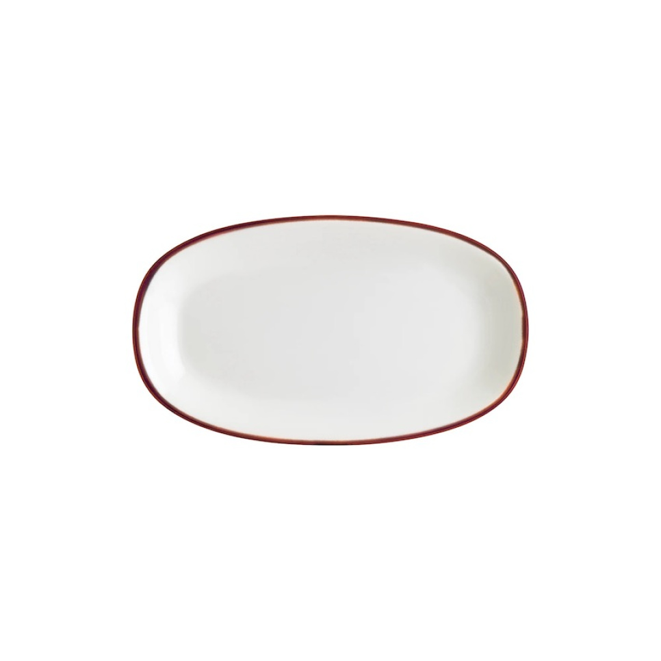 Fat 24 x 11 cm, Gourmet Linea Burgundy - Bonna i gruppen Dukning / Tallrikar, Skålar & Fat / Fat hos KitchenLab (1069-31851)