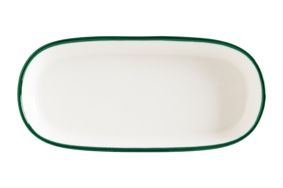 Fat 15 x 8,5 cm, Gourmet Linea Green - Bonna i gruppen Dukning / Tallrikar, Skålar & Fat / Fat hos The Kitchen Lab (1069-34982)