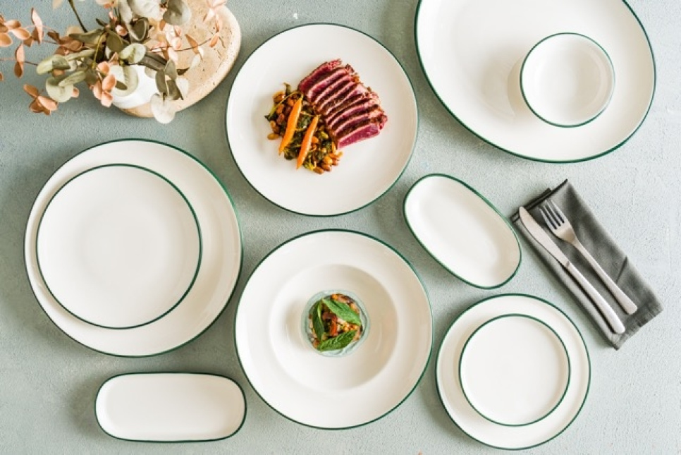 Skål 16 cm, Gourmet Linea Green - Bonna
